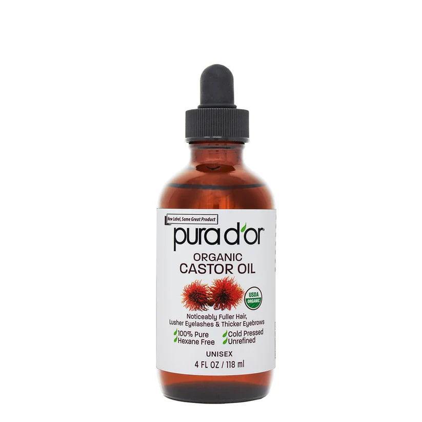 Purad'or Organic Castor Oil 3.2oz