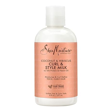 SheaMoisture Coconut & Hibiscus Curl & Style Milk 8oz
