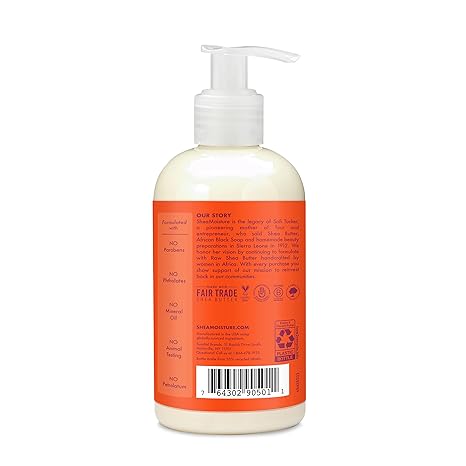 SheaMoisture Kids Conditioner for Kids Hair Mango and Carrot Sulfate Free Conditioner 7.7oz