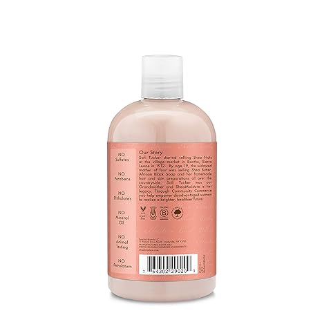 SheaMoisture Curl and Shine Coconut and Hibiscus Shampoo 13oz