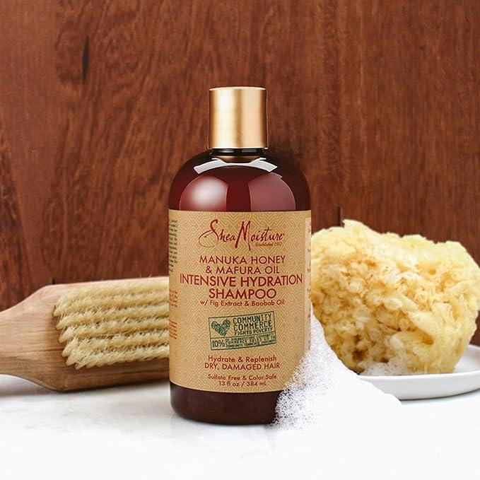 SheaMoisture Intensive Hydration Manuka Honey and Mafura Oil Shampoo 13 oz