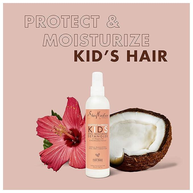SheaMoisture Kids Extra Moisturizing Coconut and Hibiscus Detangler 8oz