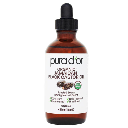 Purad'or Organic Jamaican Black Castor Oil 5.5oz