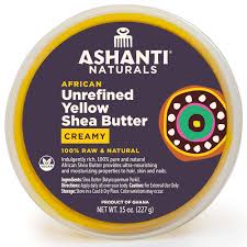 Unrefined 100% Pure African Soft & Creamy Yellow Shea Butter 15oz