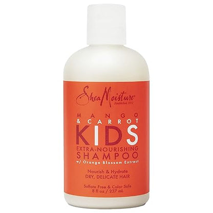 Shea Moisture Mango & Carrot Kids, Extra-Nourishing Shampoo 8oz