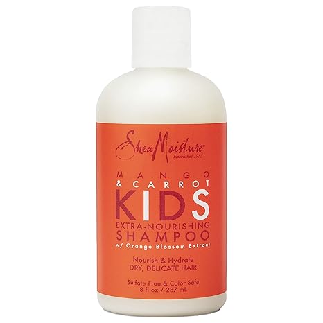 Shea Moisture Mango & Carrot Kids, Extra-Nourishing Shampoo 8oz